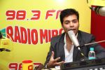 Karan Johar at Student of the Year Promotion in Radio FM 93.5 & Radio Mirchi 98.3 FM, Mumbai on 3rd Sept 2012 (2).jpg